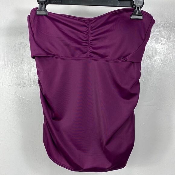 Soma Swim Halter Tankini Henna Plum - Picture 1 of 8